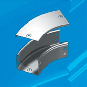 Угол CPO 45 горизонтальный 45° 400х80 inox Угол CPO 45 горизонтальный 45° 400х80 inox